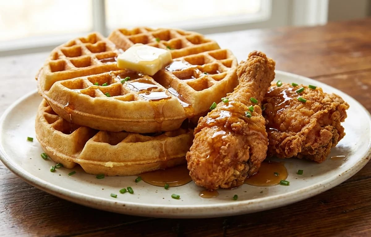 Chicken and Waffles