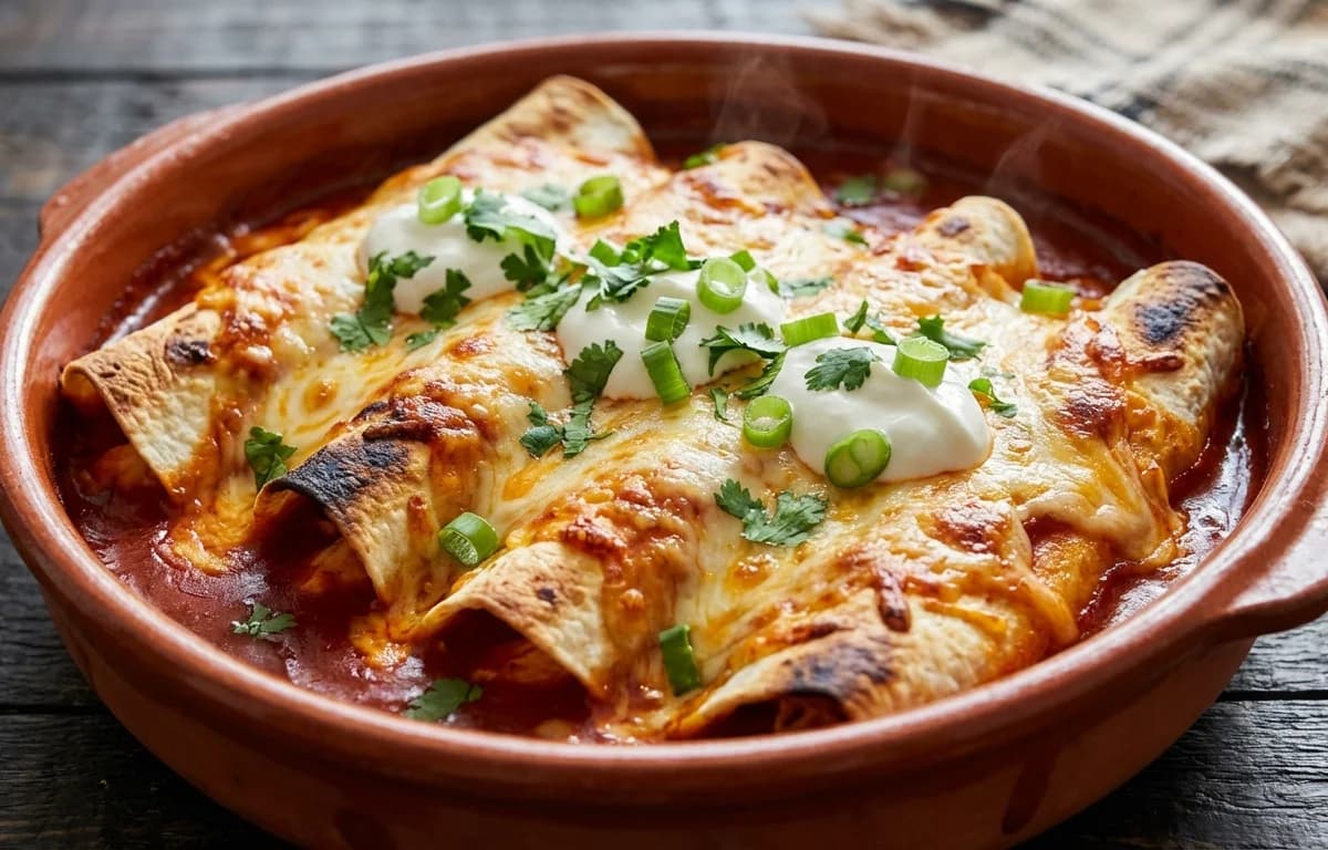 Chicken Flauta Casserole