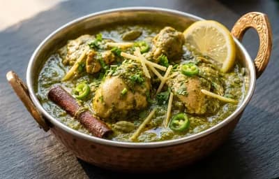Chicken Green Masala