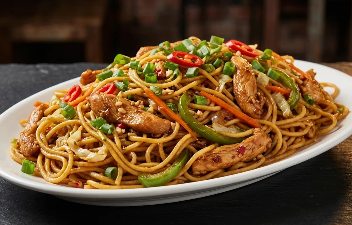 Chicken Hakka Noodles