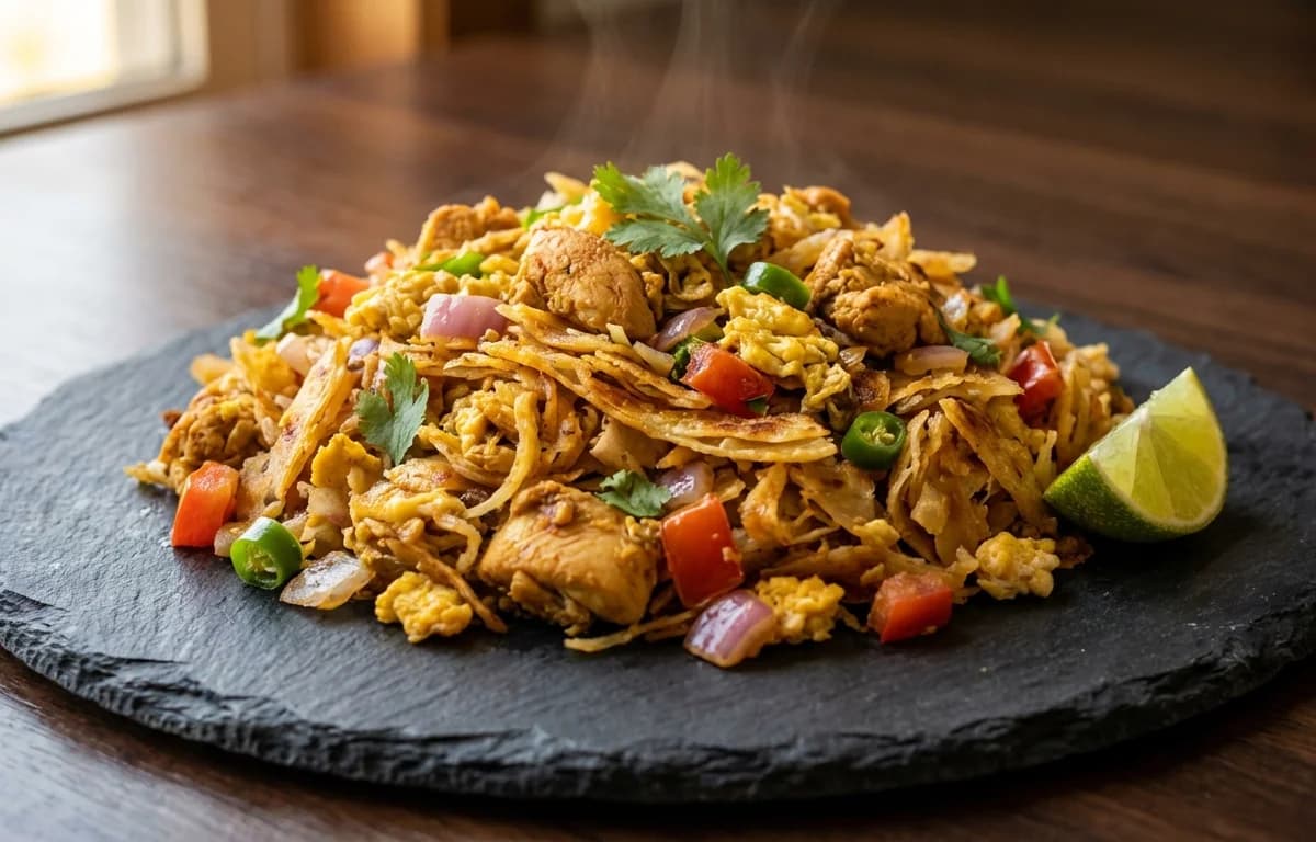 Chicken Kothu Parotta