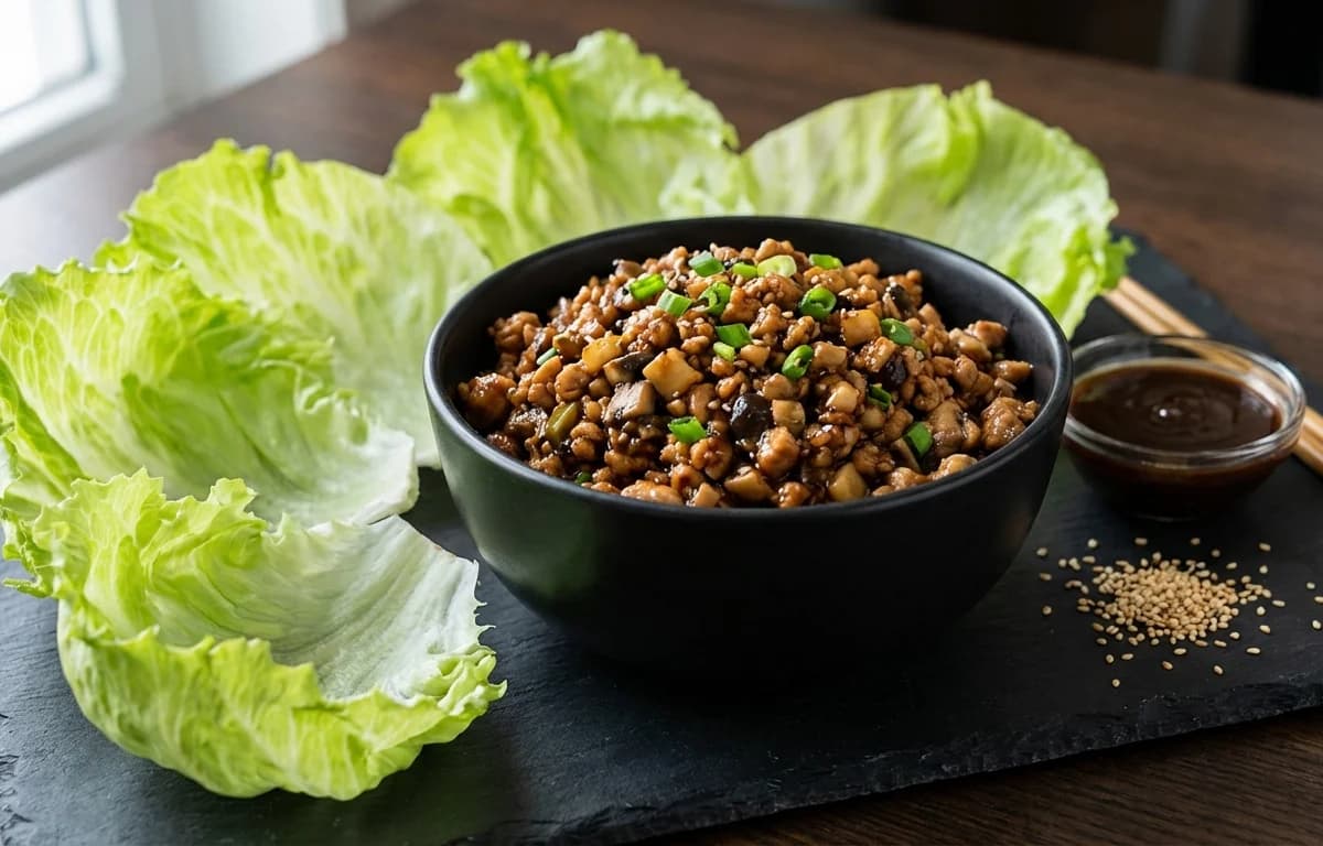 Chicken Lettuce Wraps