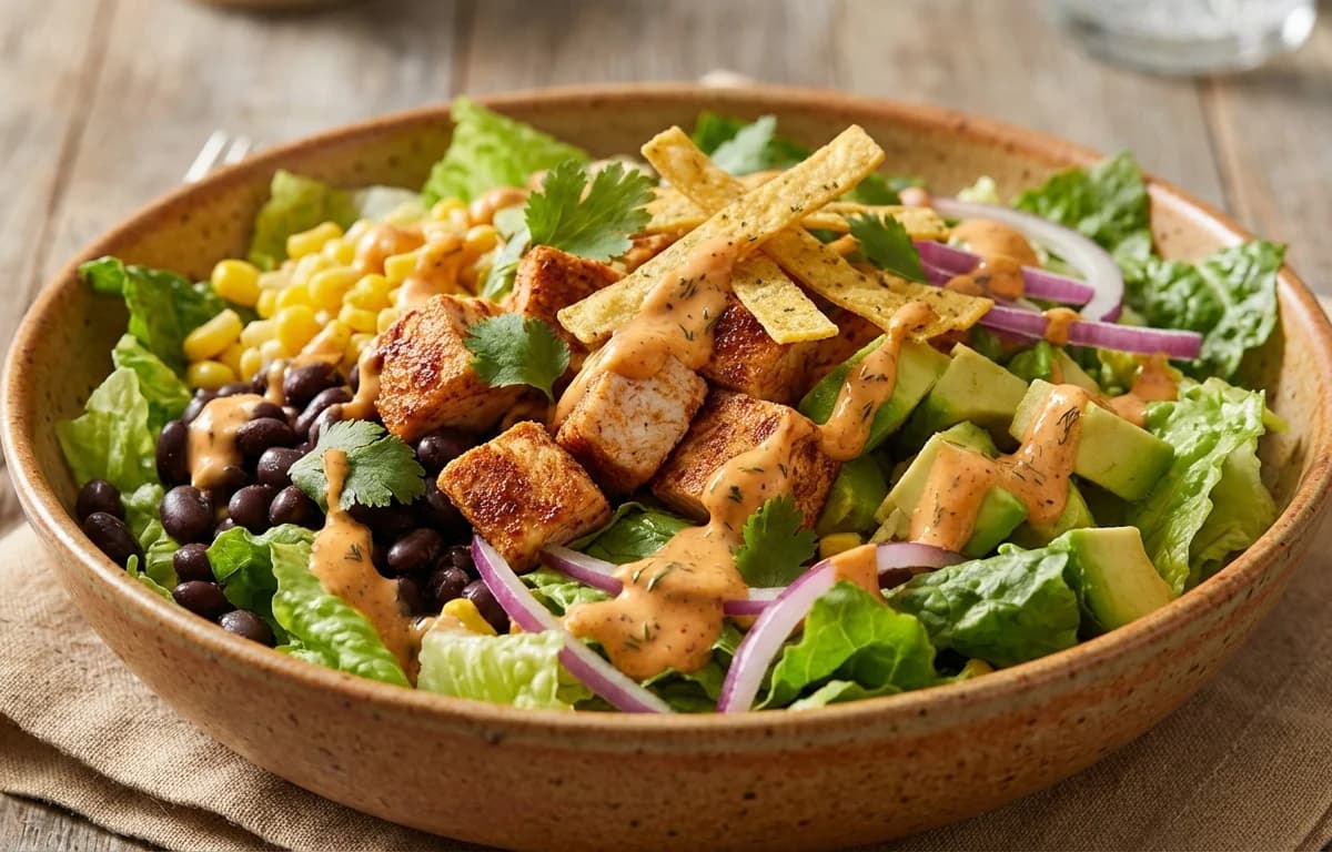 Chicken Salad with Chipotle Ranch