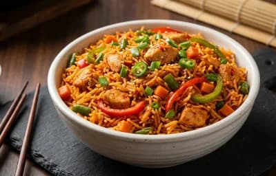 Chicken Schezwan Fried Rice
