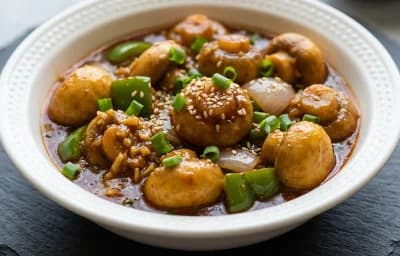 Chilli Mushroom Gravy