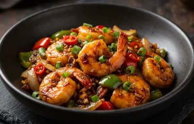 Chilli Prawns Dry