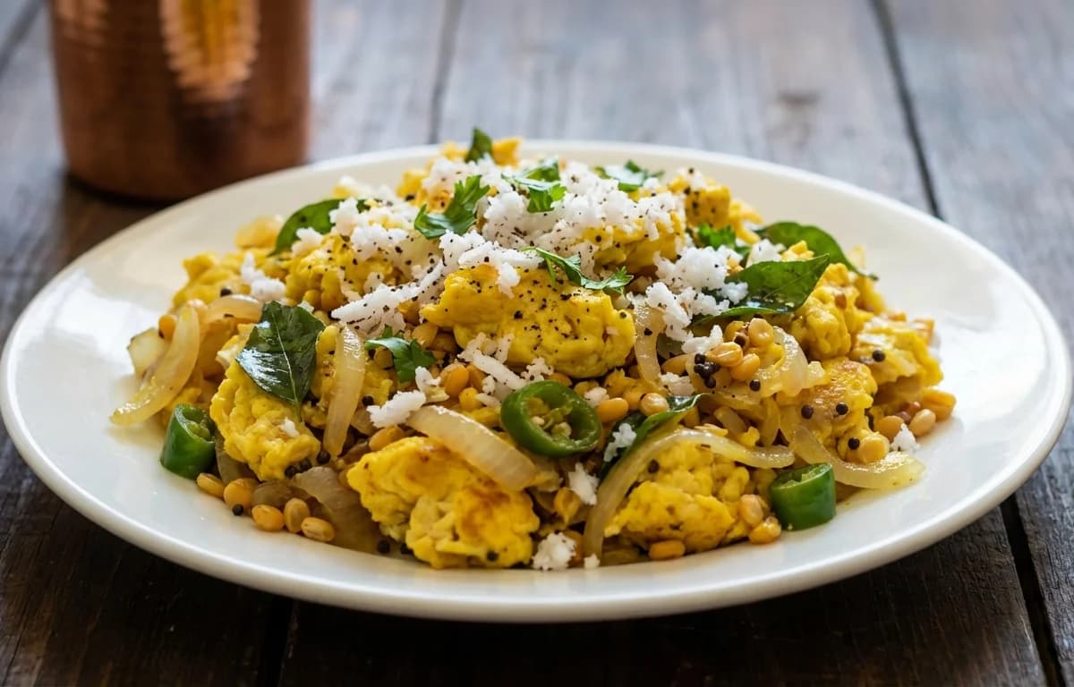 Coconut Scrambled Eggs