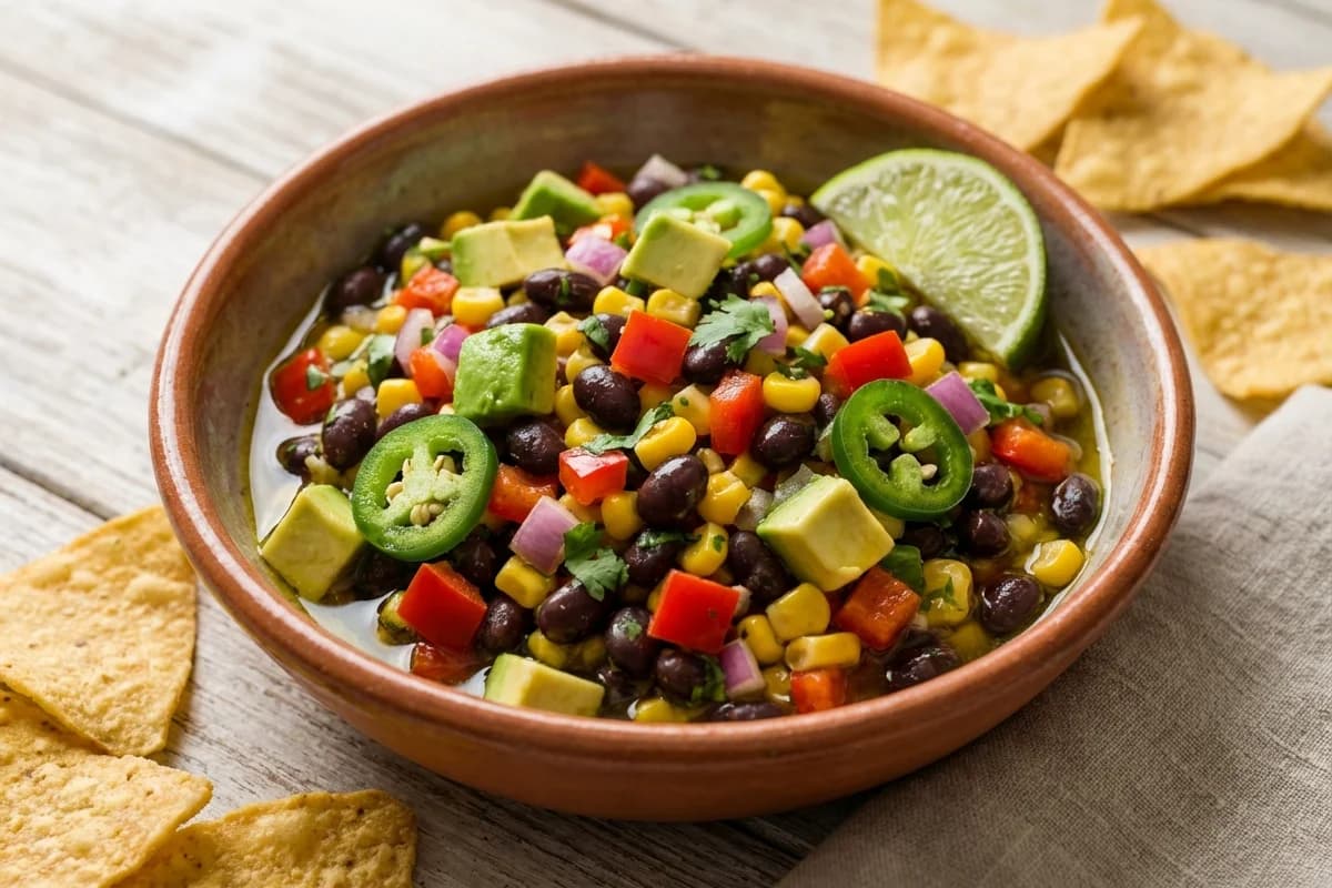 Corn and Black Bean Salsa
