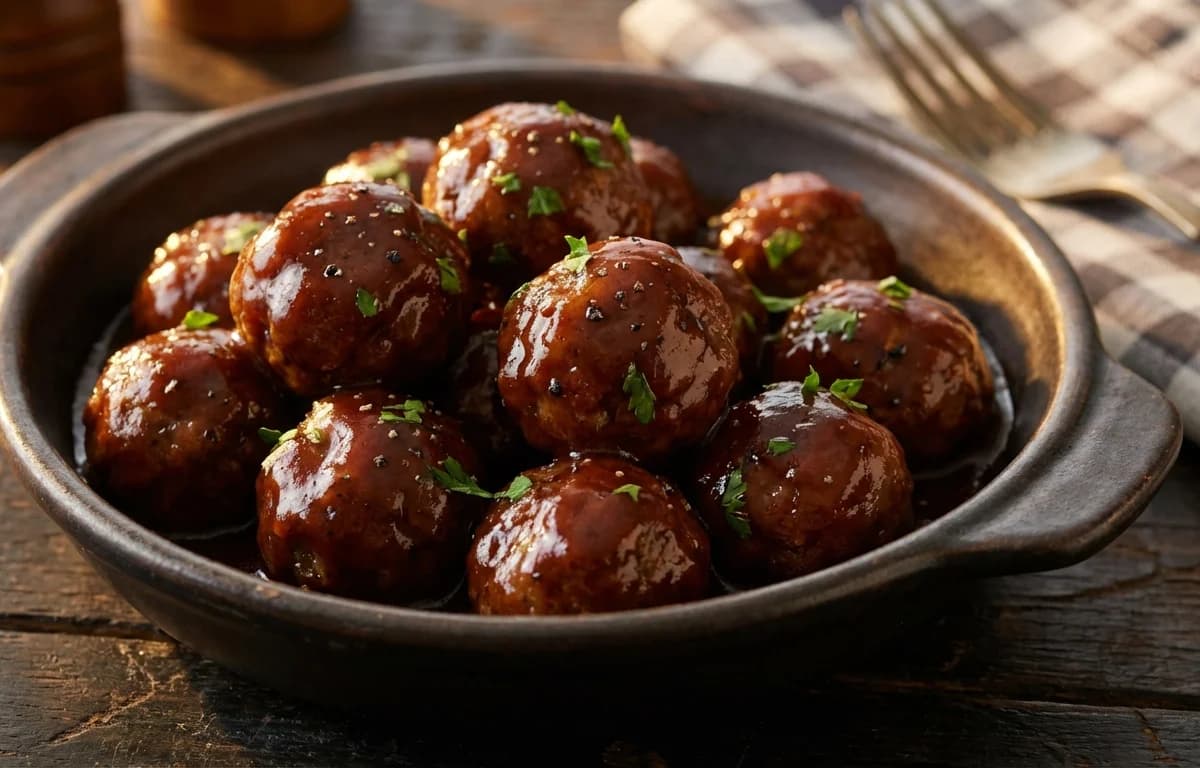 Crockpot Meatballs
