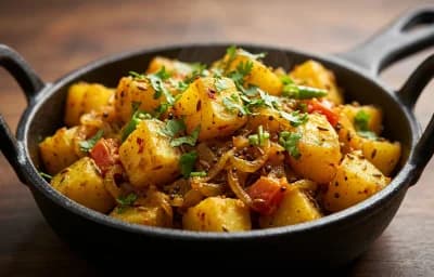 Dry Aloo Sabzi