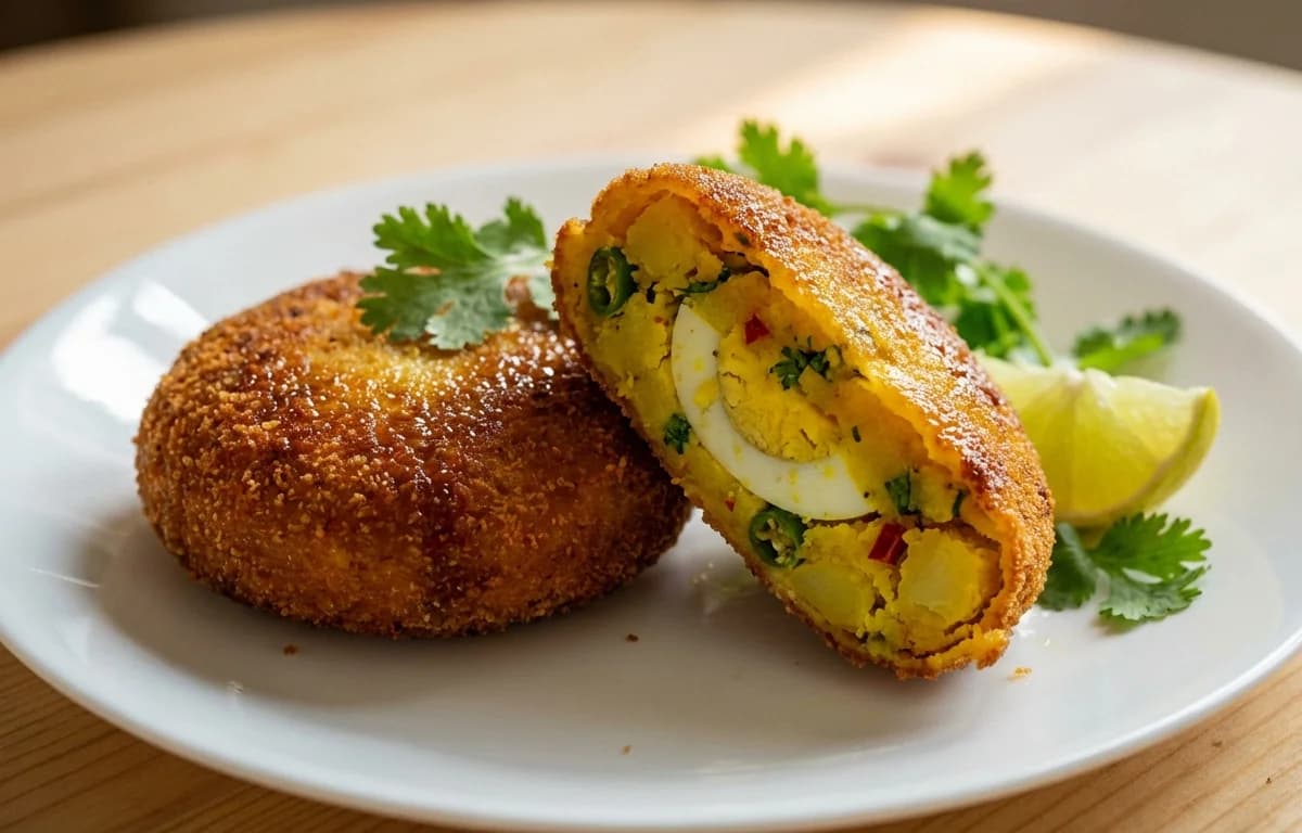 Egg and Potato Cutlets