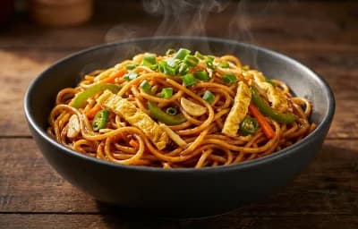Egg Chilli Garlic Noodles