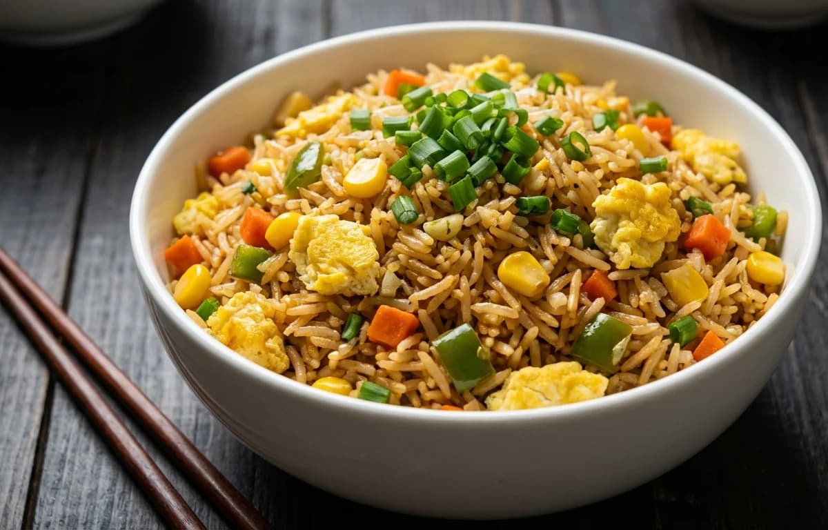 Egg Corn Fried Rice