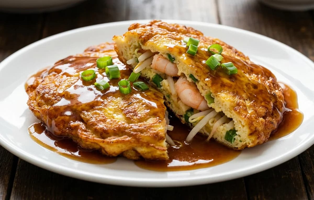 Egg Foo Young with Gravy
