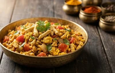 Egg Gathiya Bhurji