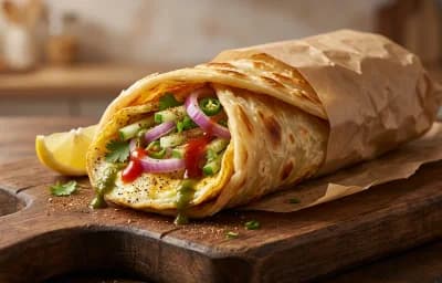 Egg Kathi Roll