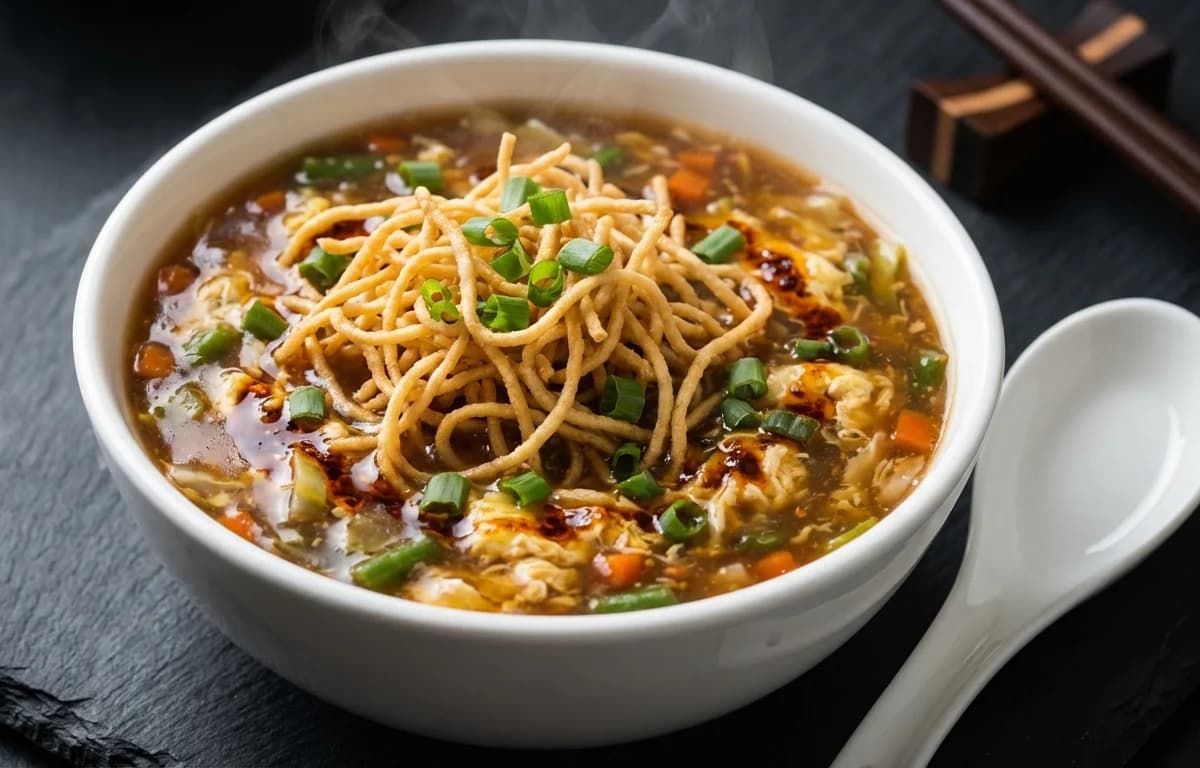 Egg Manchow Soup
