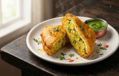 Egg Potato Bread Pakora