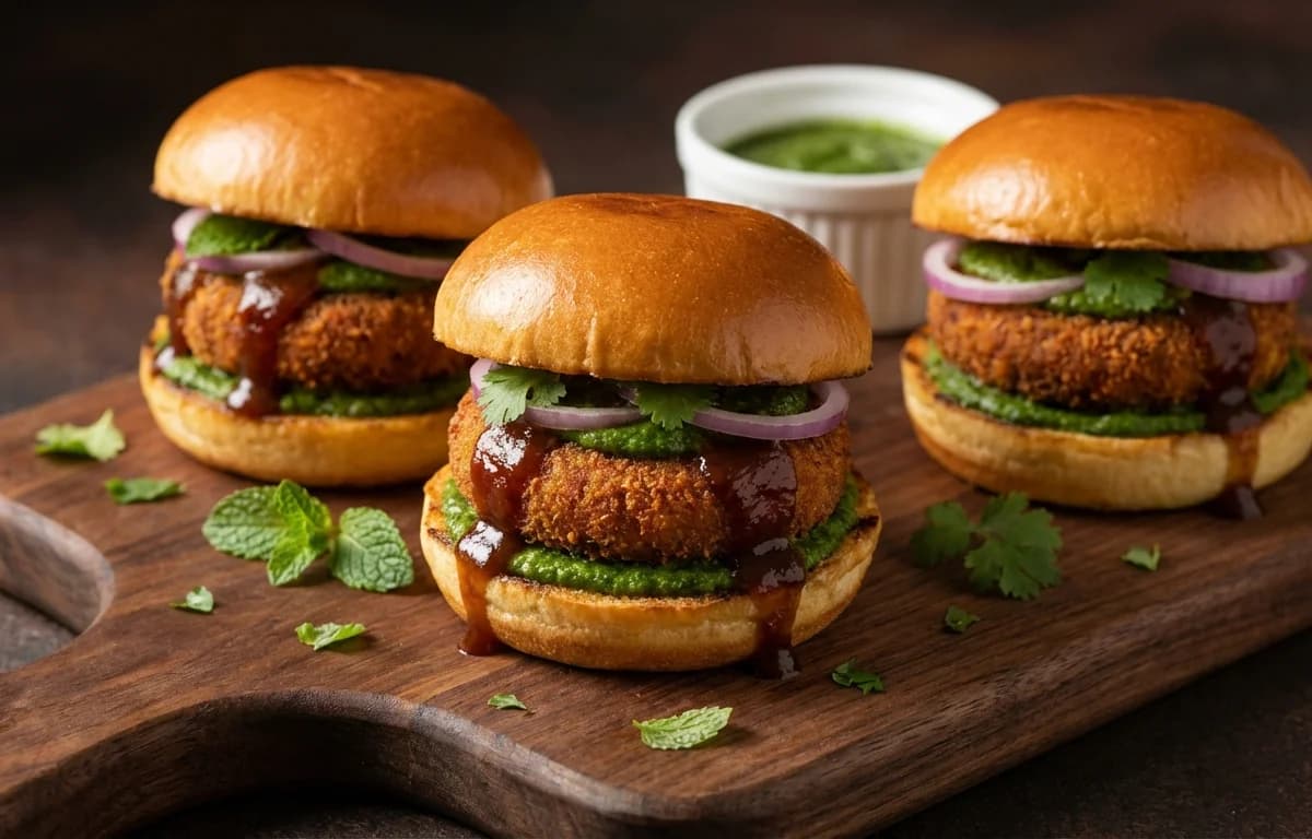 Egg Shami Kabab Sliders