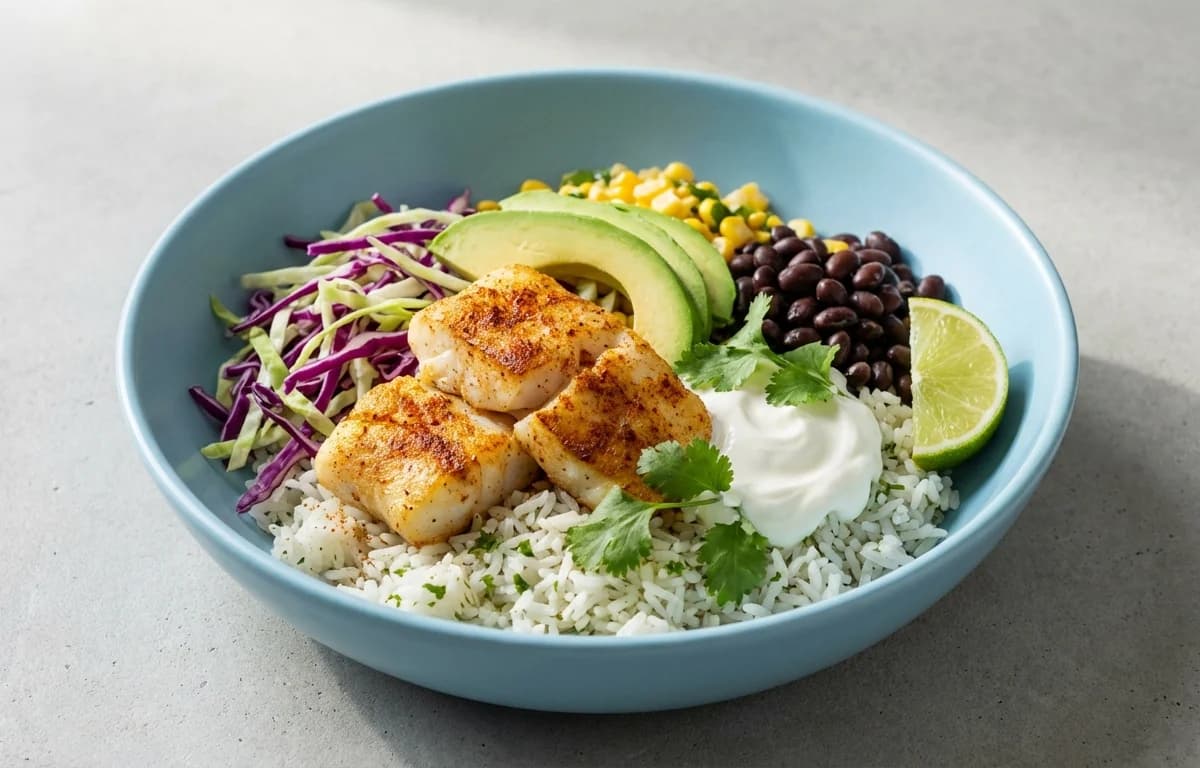 Fish Taco Bowl