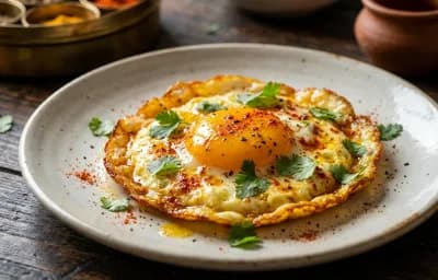 Fried Duck Egg