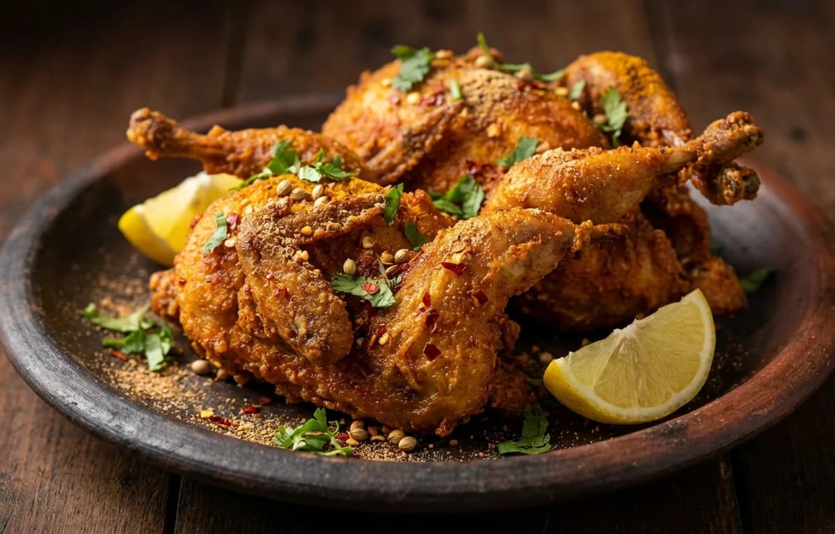 Fried Masala Quail