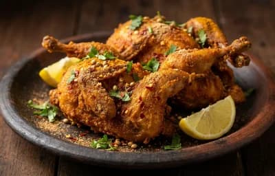 Fried Masala Quail