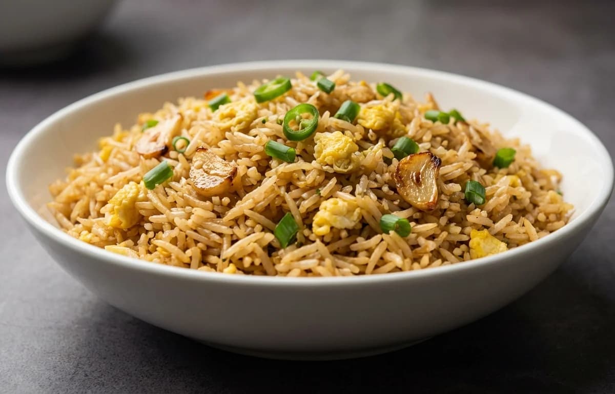 Garlic Egg Fried Rice