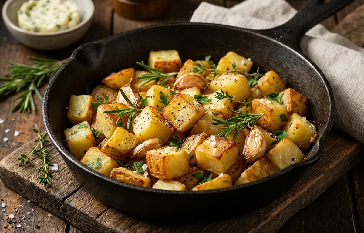 Garlic Herb Potatoes