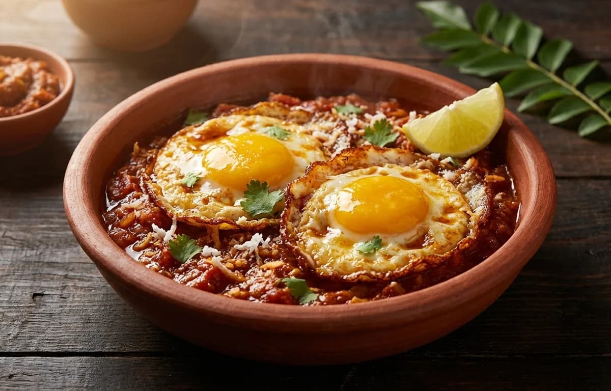 Goan Masala Fried Eggs