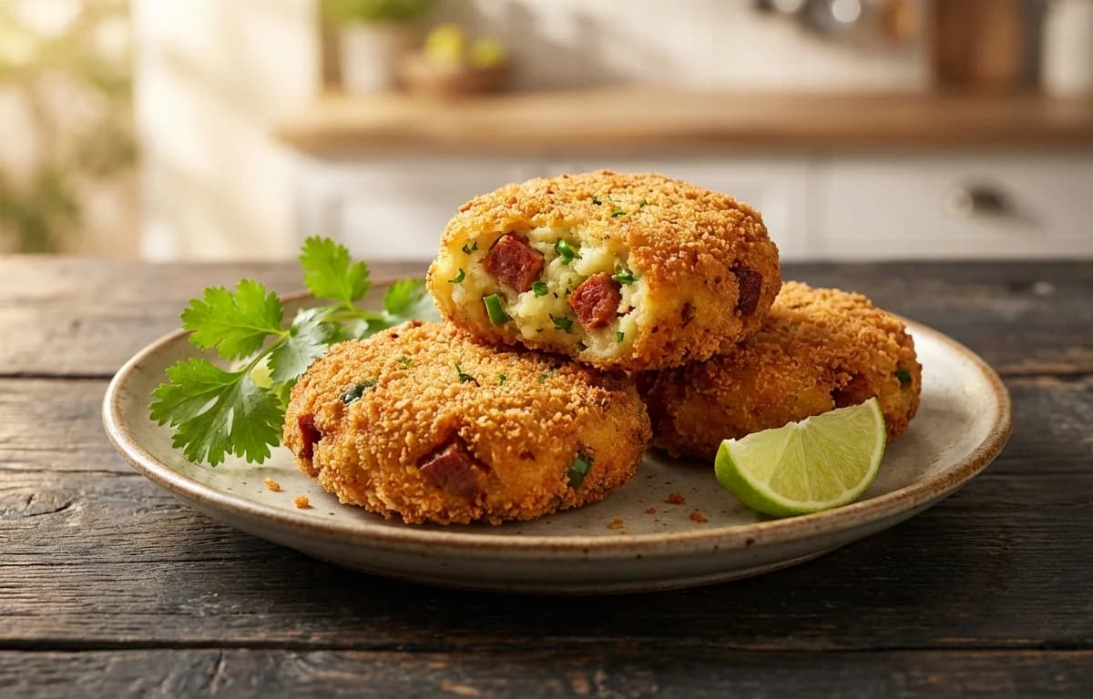 Goan Sausage and Potato Chops