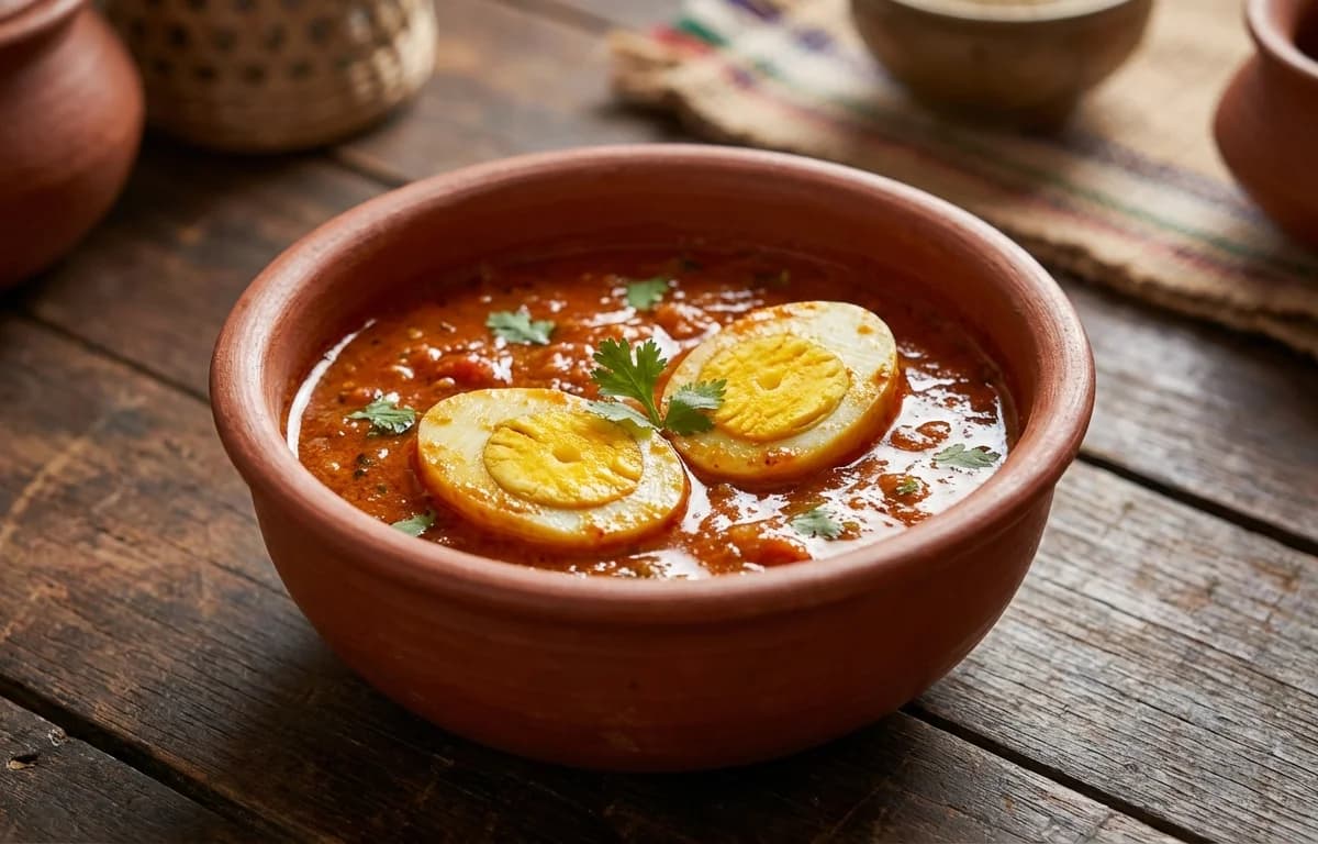 Goan Tomato Egg Curry
