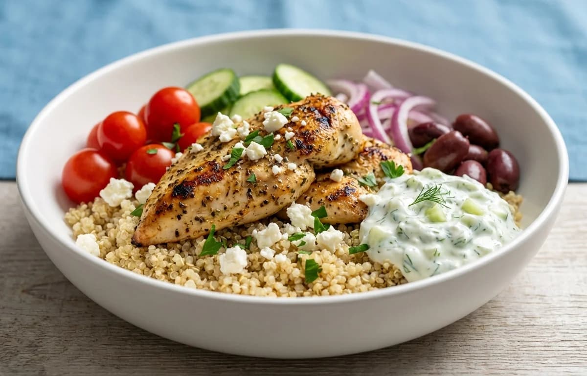 Greek Chicken Bowl