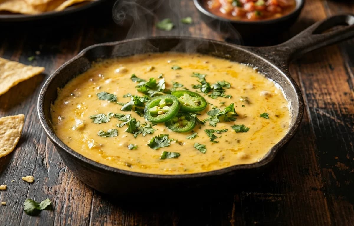 Green Chile Queso Dip