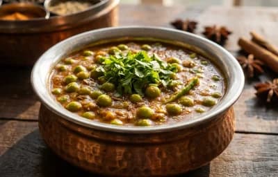 Green Peas Masala Curry