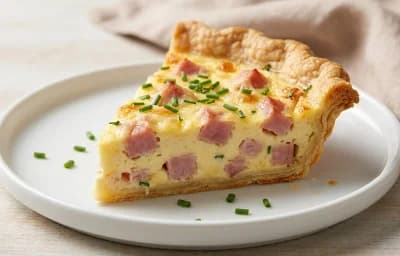 Ham and Cheese Quiche
