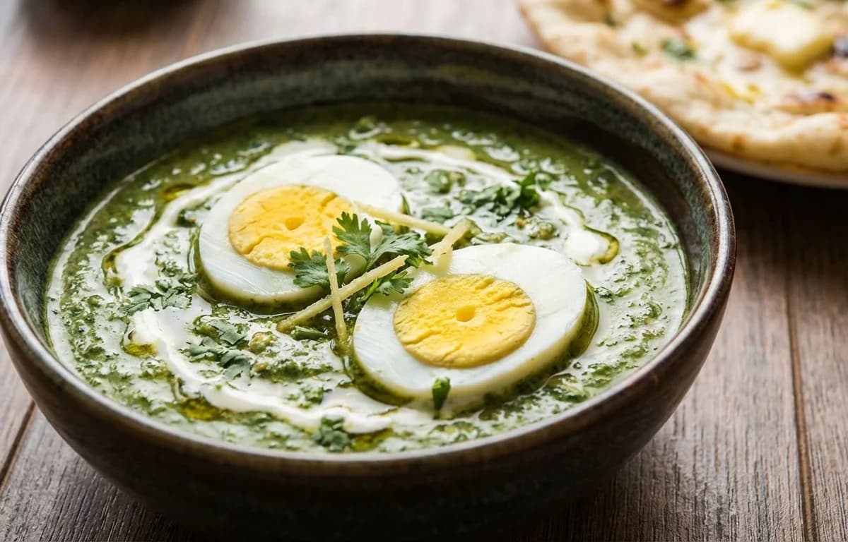 Hariyali Egg Curry