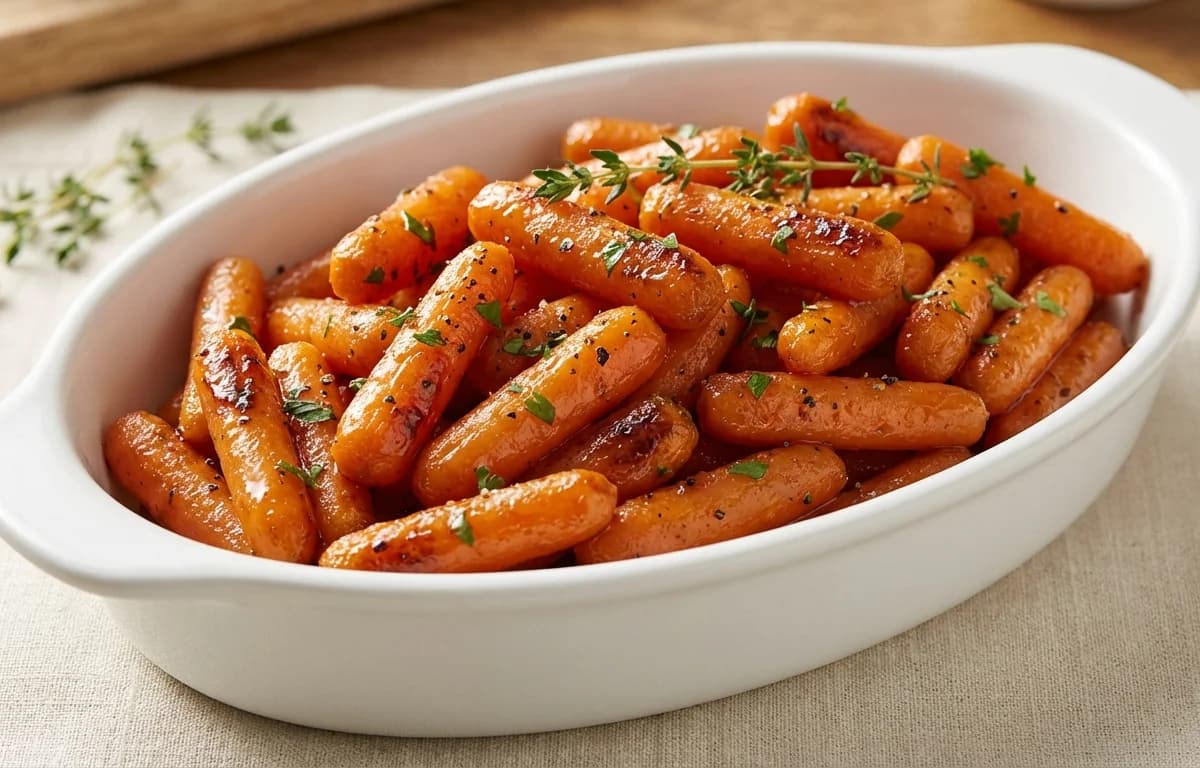 Honey Glazed Baby Carrots