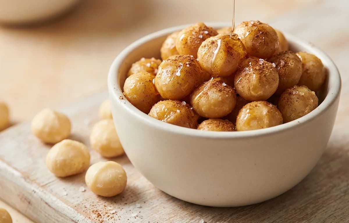 Honey Roasted Macadamia Nuts
