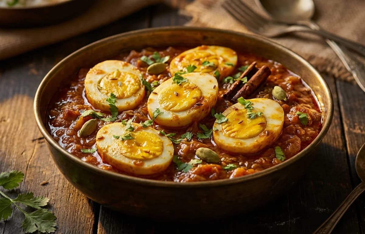 Hyderabadi Egg Roast