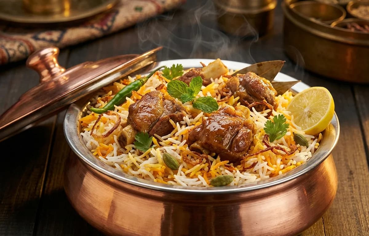 Hyderabadi Mutton Biryani