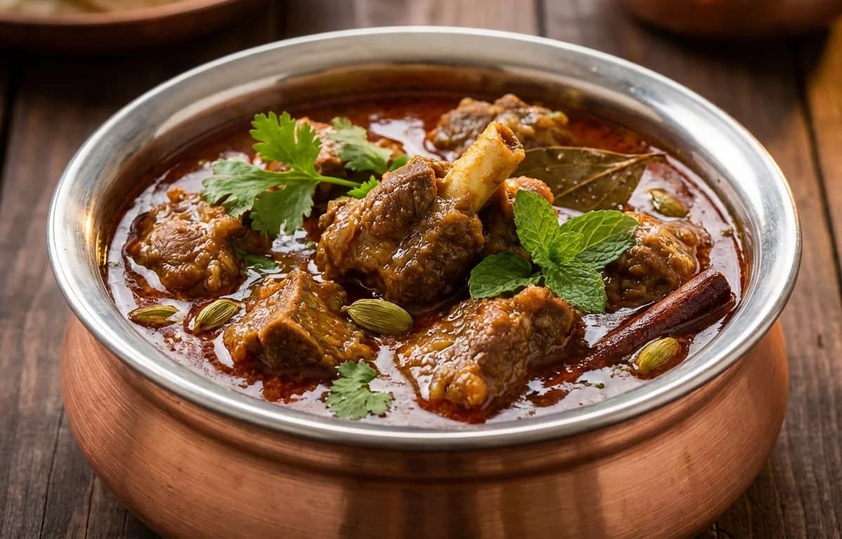 Hyderabadi Mutton Curry
