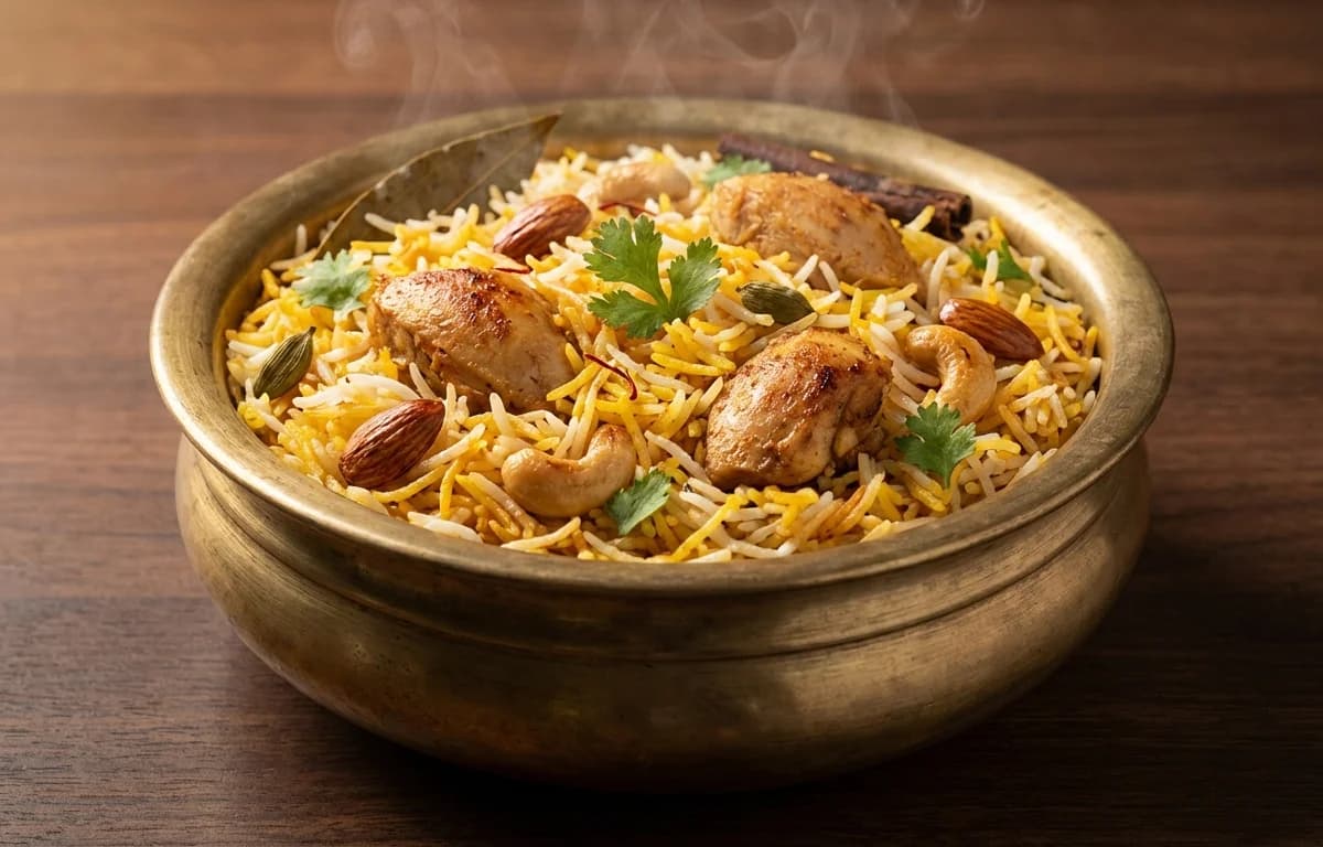 Kashmiri Chicken Pulao