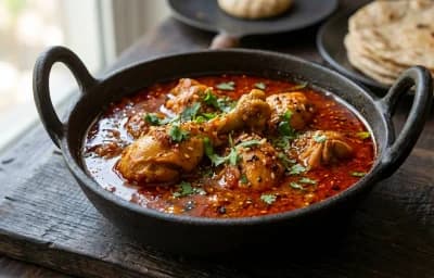 Kolhapuri Chicken Rassa