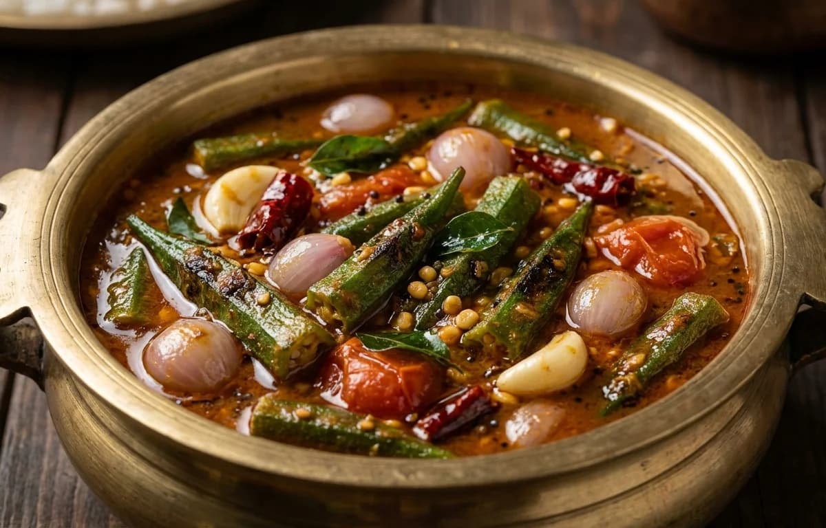 Vendakkai Puli Kozhambu