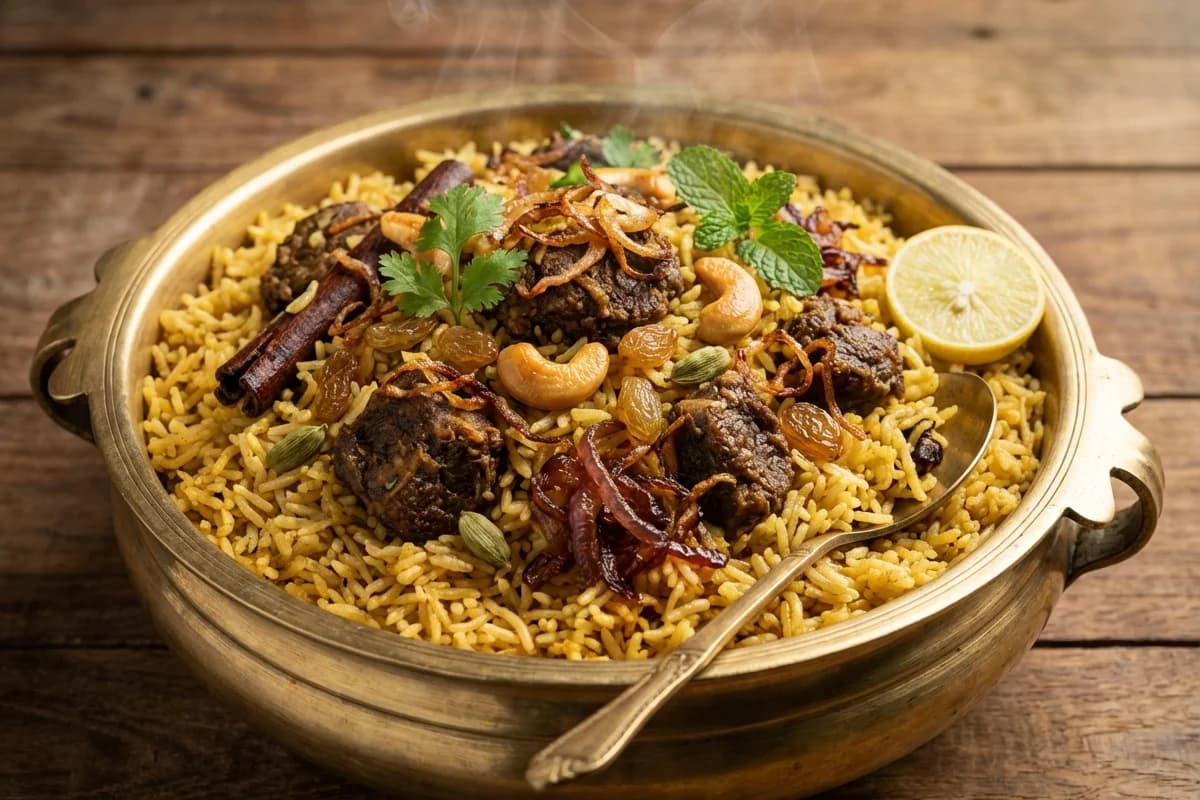 Kozhikodan Beef Biryani