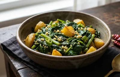 Lai Xaak Bhaji
