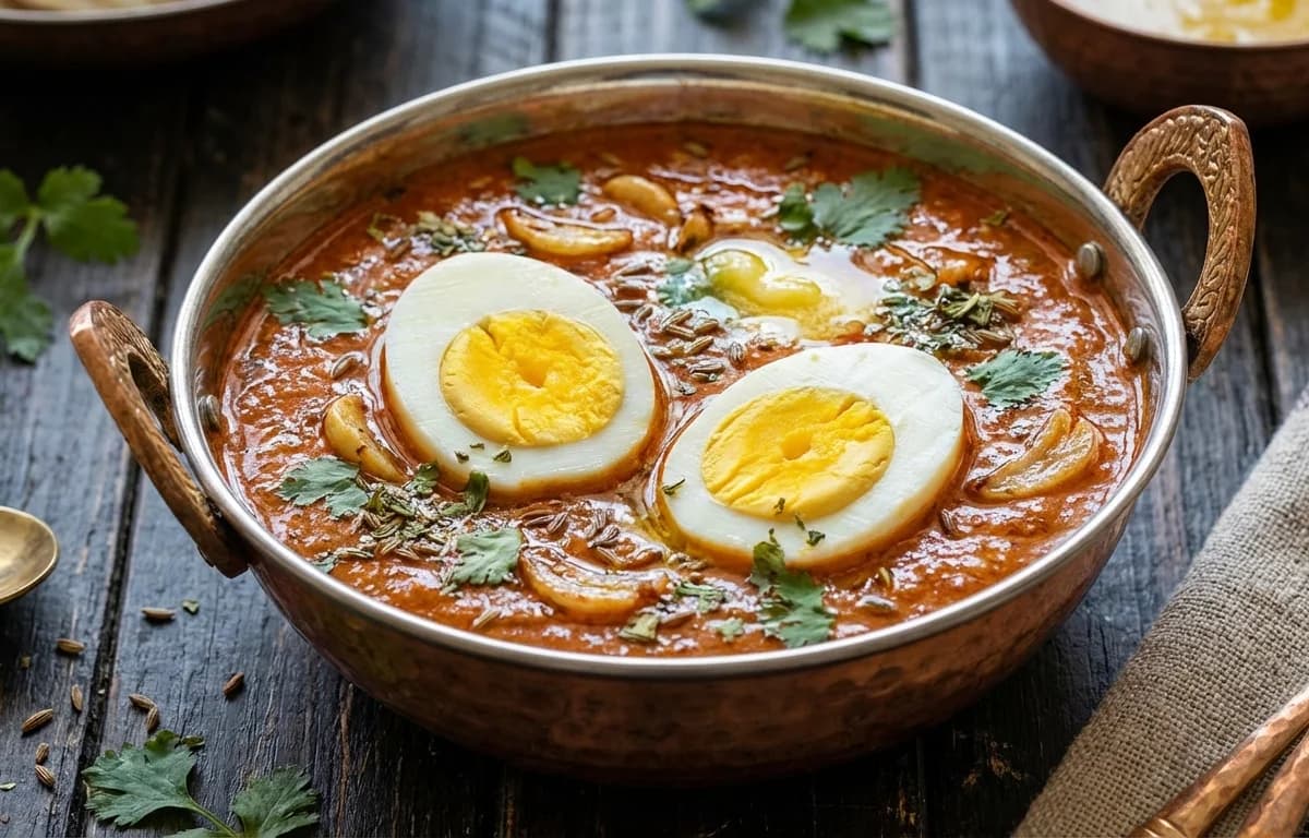 Lasooni Egg Curry