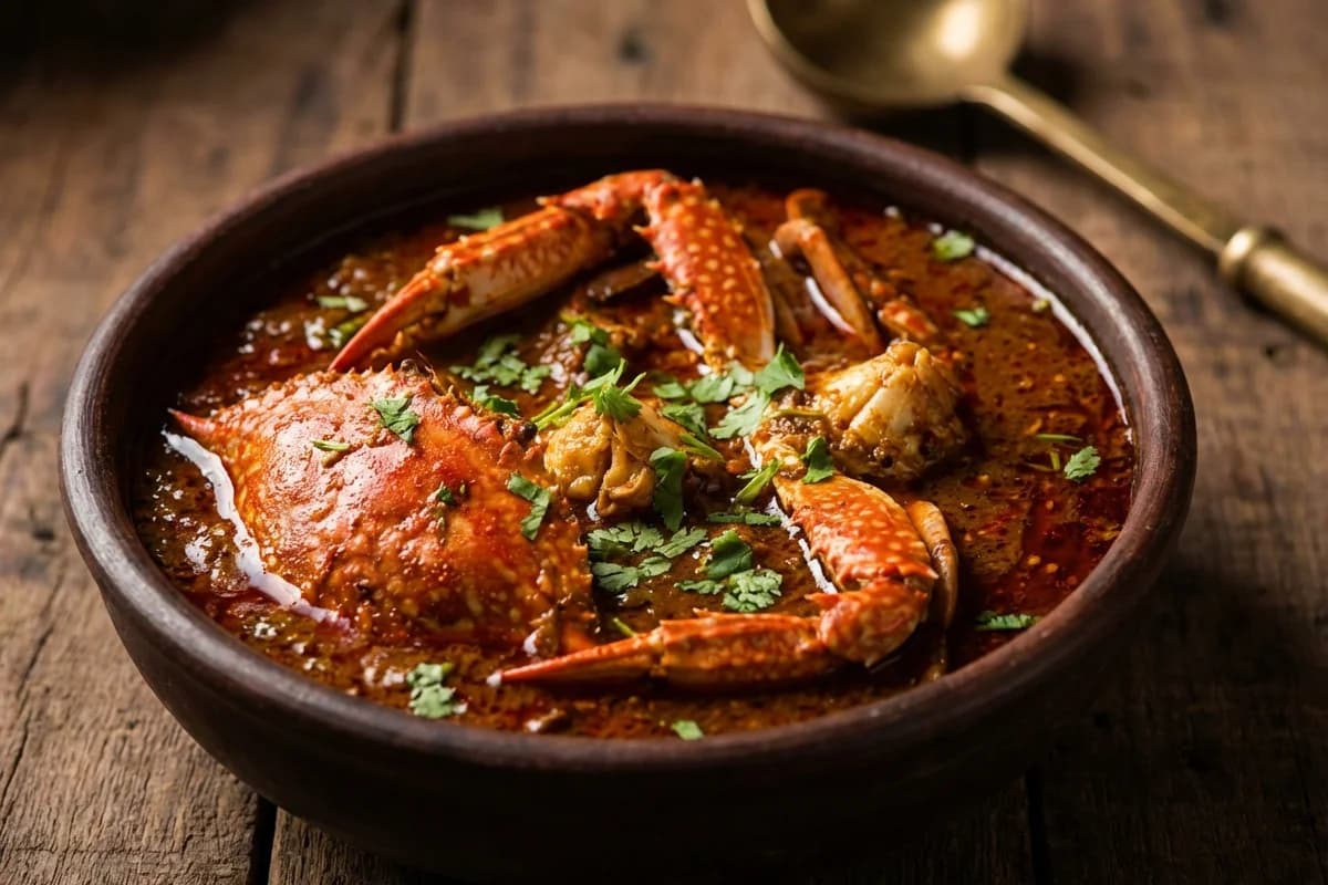 Maharashtrian Crab Curry