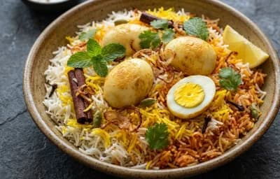 Mangalorean Egg Biryani